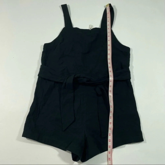New Madewell Lightestspun Tie Waist Cover Up Romper - Picture 10 of 10